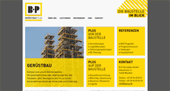 Desktop Screenshot of bplusp.de